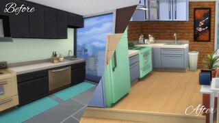 Build Renovation: Chic Street Apartments (City Living/NO CC) - TS4 [SPEED BUILD]