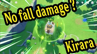 Does Kirara Take Fall Damage - Genshin Impact