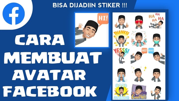Viral 2020 Tutorial Membuat Avatar Sendiri Di Facebook | Bisa Dijadikan Stiker!!