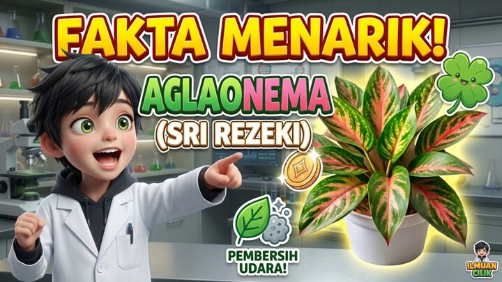 RAHASIA SRI REZEKI! Tanaman Cantik Pembawa Keberuntungan? 🌿✨ | ILMUAN CILIK