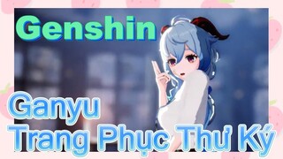 Ganyu Trang Phục Thư Ký