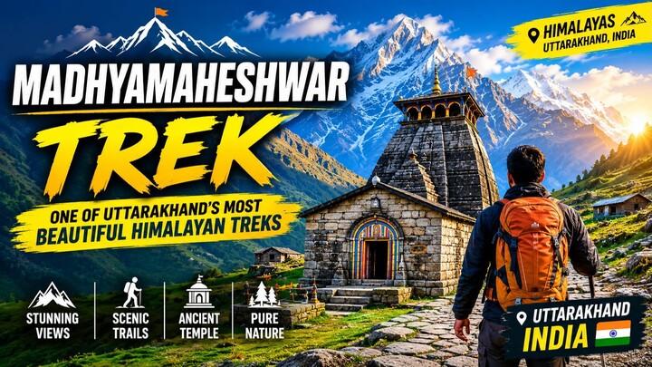 Madhyamaheshwar Trek 🏔️ | One of Uttarakhand’s Most Beautiful Himalayan Treks | India Travel Vlog