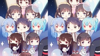 Differences between members of the Fangdao Girls Group before and after joining