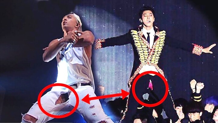 Kpop Idols Who Accidentally Showed Their UNDERWEAR On Stage