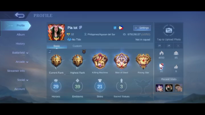 Mobile legends Bang Bang/small content creator  Wanwan gameplay