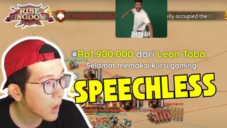 EKSPRESI MR WIN DISAWER OM LEON TOBA dari KD 1960 MALAM INI LIVE KVK!!! Rise Of Kingdoms Indonesia