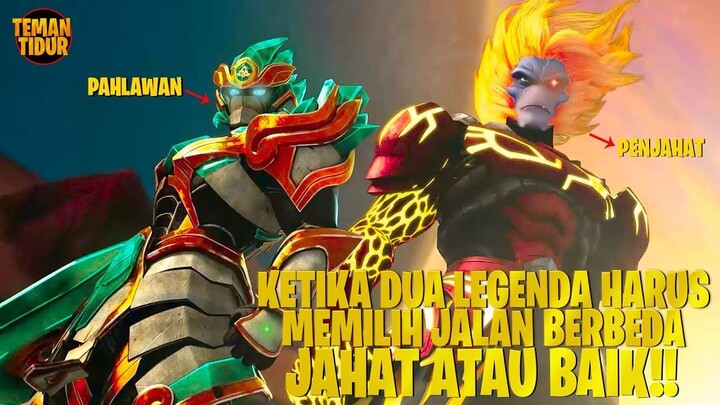 DUA LEGENDA YANG BERSAHABAT TAPI SALING M3MBṶNṶH!! - Alur Cerita BOBOIBOY THE MO
