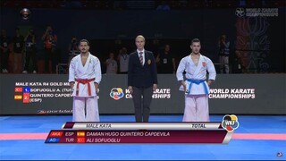 Damian Quintero Capdevila vs Ali Sofuoglu | Final Male Kata | World Championships Budapest 2023