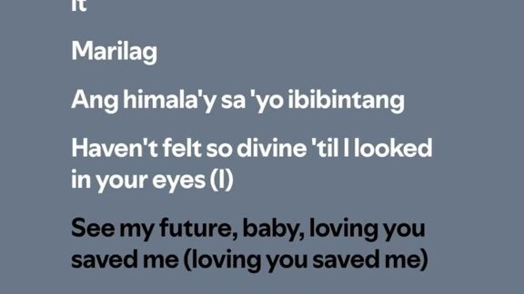 Marilag music lyrics❤️