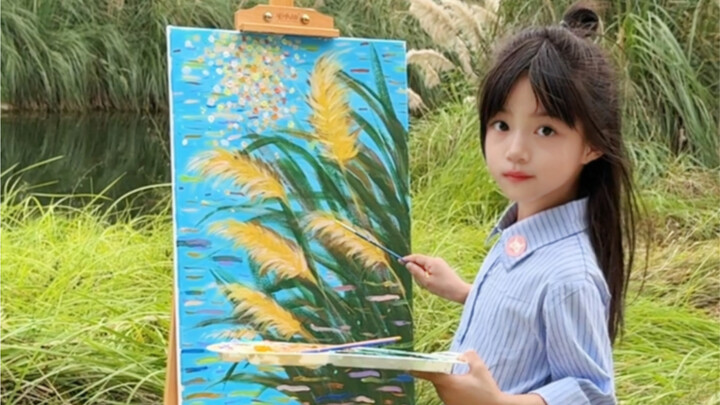 My Daughter’s First Outdoor Sketching Session