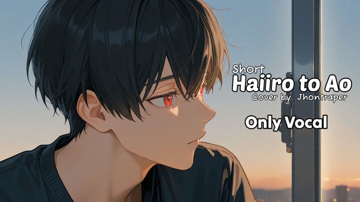 Haiiro to Ao - Jhontraper ( Short ) ( Only Vocal )
