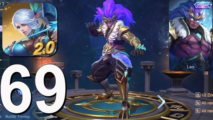 Mobile Legends - Gameplay part 69 - Ranked Game Badang Leo MVP 21 kills(iOS, Android)