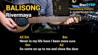 Balisong - Rivermaya (2003) Easy Guitar Chords Tutorial with Lyrics Part 3 SHORTS REELS