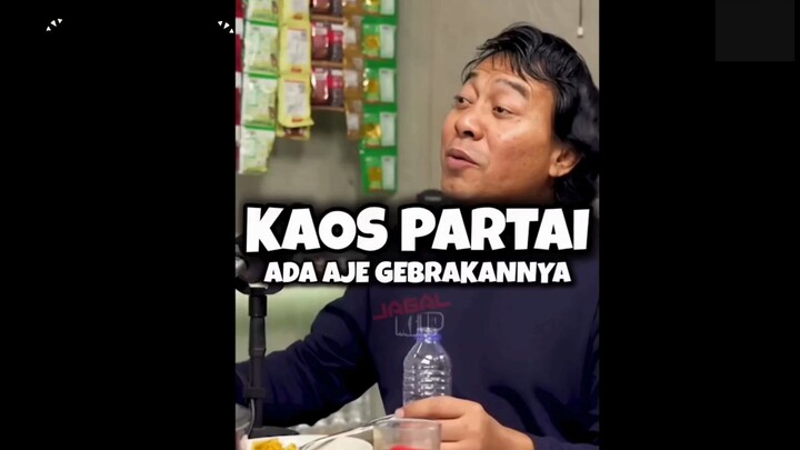 Bikin Kaos Partai , Ada aja gebrakannya 😂😂😂