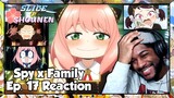 Spy x Family Episode 17 Reaction | ANYA AND DAMIAN ARE A RECIPE FOR DISASTER!!!