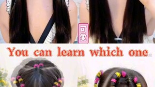 you can learn which one #girls hair