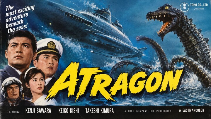ATRAGON (1963) | The Ultimate Japanese Submarine Monster Adventure | English Subtitles | Full Movie