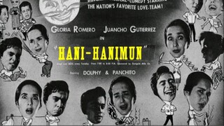 Hani-Hanimun 1961 (Tagalog Comedy/Romance Film) Philippines