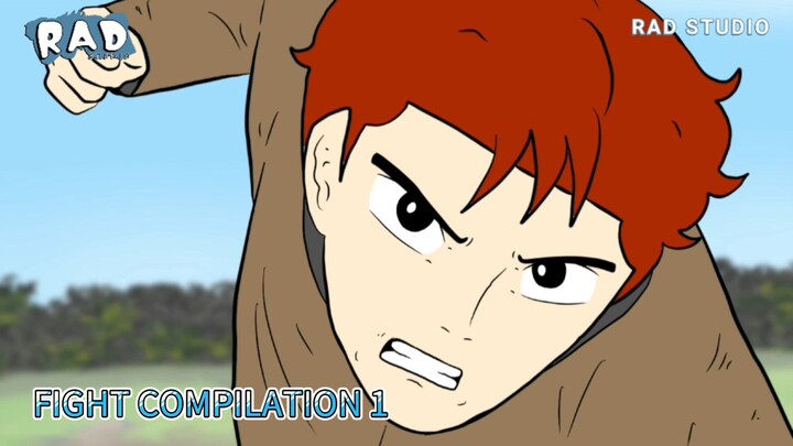 FIGHT COMPILATION 1 - Animasi Sekolah