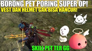 SKILL PET PORING TER OP! VEST & HELM ANTI PECAH! DIJAMIN AUTO BOOYAH 100%! FREE FIRE