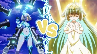 Mitama (2k followers) vs Archon 1080p | Kaminaki Sekai no Kamisama Katsudou Eps 4