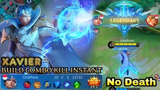 New Hero Xavier My Build Combo Kill Instant - Mobile Legends Bang Bang