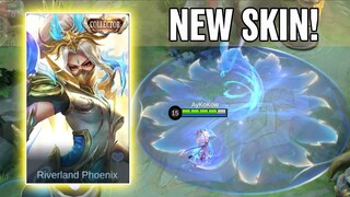 New Collector Skin Hanabi Riverland Phoenix - Mobile Legends: Bang Bang