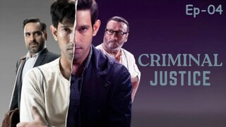 Criminal Justice (2019) S01E04 | Criminal Justice Full Episode 720p Hindi | Entertainment 3D
