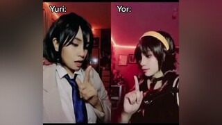 spyxfamily #yorforger yuribriar yuribriarcosplay yorforgercosplay # spyxfamilycosplay cosplay anime