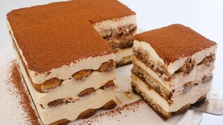 10 นาที ในการทำเค้กทีรามิสุ❗ ไม่มีไข่❗ สูตรทีรามิสุง่ายที่สุดในคำ