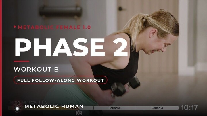 15-MIN Fat Burn Workout for Women 女性全身燃脂跟练 | Metabolic Female 1.0 - Phase 2 Workout B