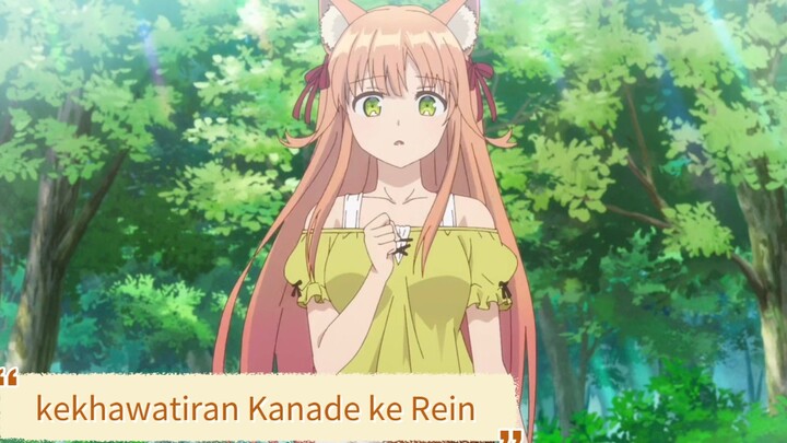 #KompetisiKreasiUnggahan6, Kanade ampe ngeblush melihat aksi heroik majikannya