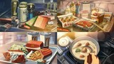 ✨Shinkai Makoto's  Anime Food Compilation - Best food scenes in anime - Aesthetic Anime ASMR Food❤️🍜