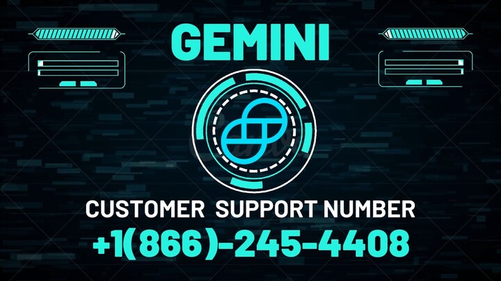 Gemini support number💎+1866-245-4408 Help Desk Phone Number