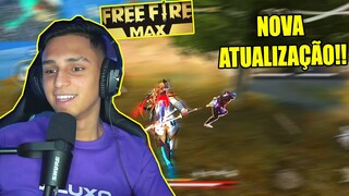 NOBRU JOGANDO O FREE FIRE MAX & NOVAS ATUALIZAÇÕES!! | FREE FIRE CLIPES [HD]