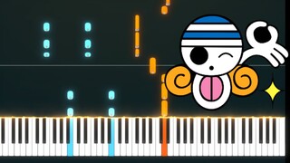 One piece OST | Nami's Theme PIANO TUTORIAL (Sheet in the description)