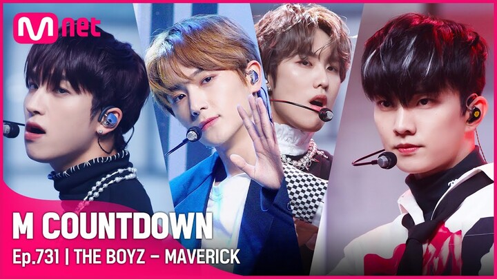 [THE BOYZ - MAVERICK] Comeback Stage | #엠카운트다운 EP.731 | Mnet 211104 방송