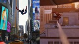 POV :You Are A Pedastrian Watching Spider-Man Swing And Fight(Free Camera Mod) Marvel's Spiderman PC