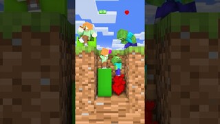 Do you like Baby Zombie or Baby Herobrine ? - Monster School Minecraft Animation #shorts #minecraft
