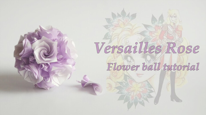 Tutorial Bola Bunga Mawar Versailles
