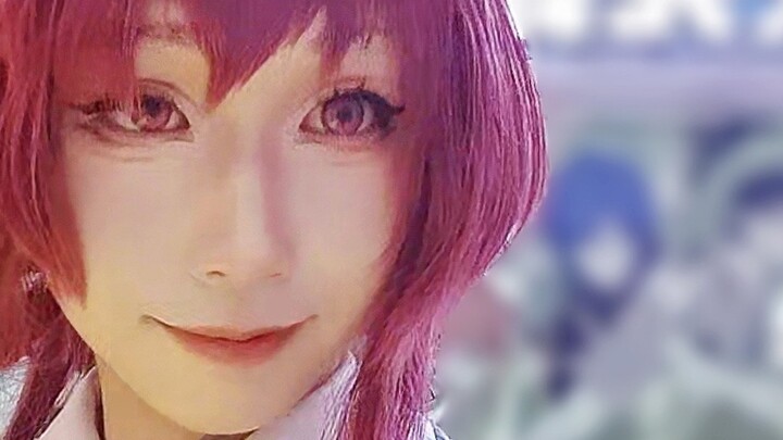 ⚠️Vlog｜Precious footage of a boy with 100,000 fans cosplaying as Kafka in women's clothing! 💜