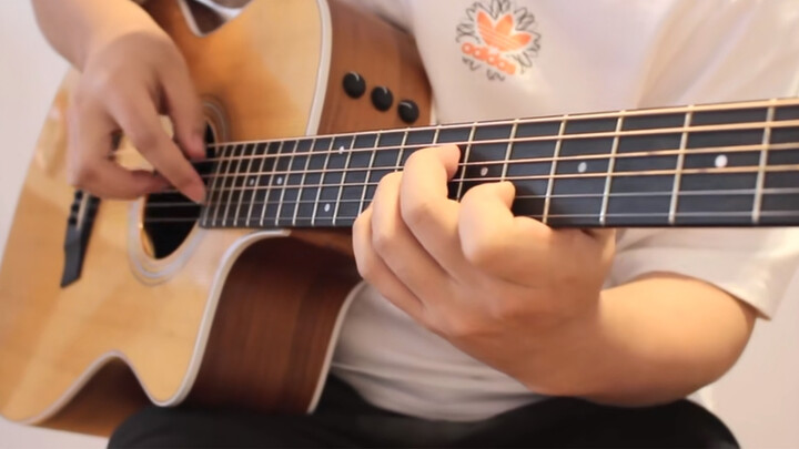 [Music]Petikan Gitar Lagu "Big Fish" dari Anime Big Fish & Begonia