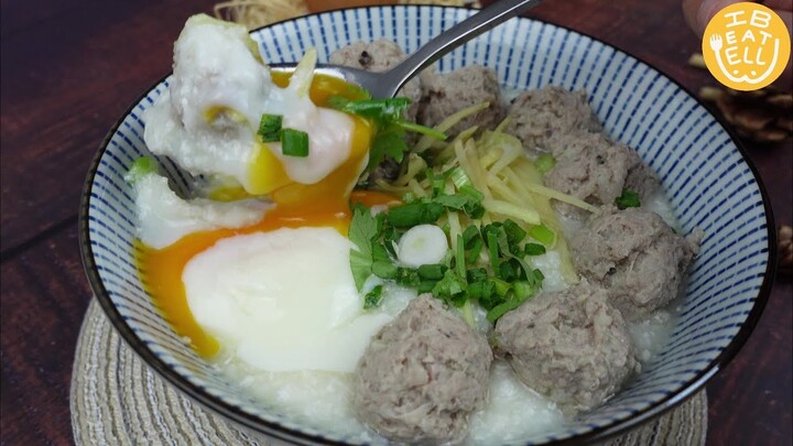 โจ๊กไข่ขาวคีโต // เมนูคีโต by IB