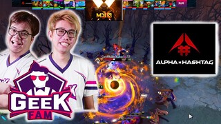 GeeK FaM Kuku + Raven VS Alpha x Hashtag - Highlights | MDL Chengdu Major SEA Qualifier