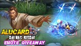 Emote Giveaway | Alucard Obi-Wan Kinobi Skin Gameplay - MLBB