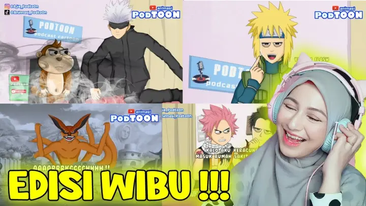 REACTION PODTOON EDISI WIBU !!!!