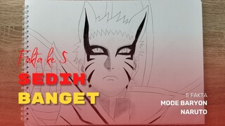 Mode terkuat sekaligus mode perpisahan Naruto dan Kurama – Menggambar Naruto