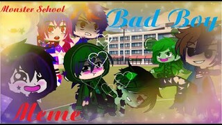 Bad Boy Meme * Minecraft Monster School * / Zombie X Creeper / ( Gacha Club )