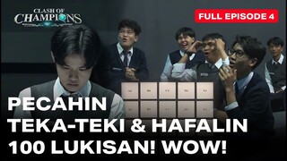 CLASH OF CHAMPIONS by Ruangguru Episode 4 - PECAHIN TEKA-TEKI & HAFALIN 100 LUKISAN! WOW!
