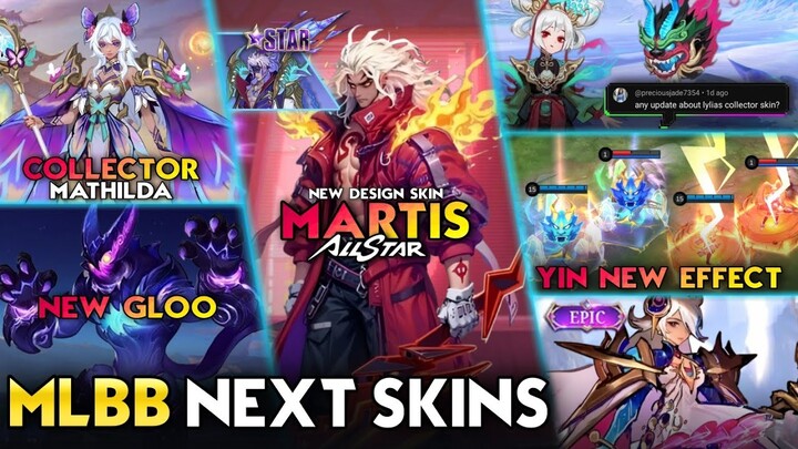 MARTIS STARLIGHT + ALL STAR | MATHILDA COLLECTOR | AUGUST STARLIGHT - Mobile Legends #whatsnext